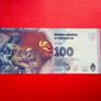 Argentina  100  Pesos. 2014 - 2015  COMMEMORATIVE ISSUE Pick 358  Eva Peron  ( Uncirculated. ) Image 2