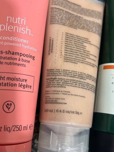 Redken, grow gorgeous, Aveda, Fekkai, heath full size brand new conditioner