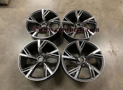 18 19 20" Inch Audi RS6 2020 style wheels A3 A4 A5 A6 A7 A8 Q3 Q5 Q7 Q8 Caddy Van Seat Leon Skoda Octavia Supeb 5x112