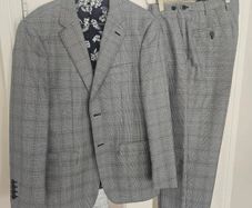 Skopes Grey Check Suit