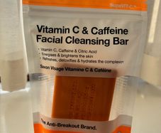 Vitamin C, Caffeine, and Citric Acid cleansing bar