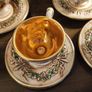 Vintage Italian Capodimonte Porcelain Tea Set-Gold & Floral Decoration Image 4
