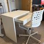 Computer desk and chair Image 3