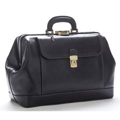Large Italian Leather Doctor Bag
