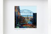 The Forty Foot, Dublin, A - medium Framed print by artist Helen Mathews