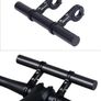30cm Carbon Fiber Bicycle Handlebar Extended Bracket Bike Headlight Mount Bar Computer Holder Lamp Support Rack Alloy Fiber Stand Image 3