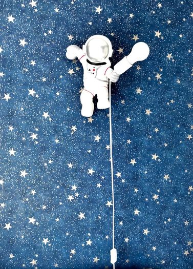 Astronaut Wall Light | Space Bedroom Light