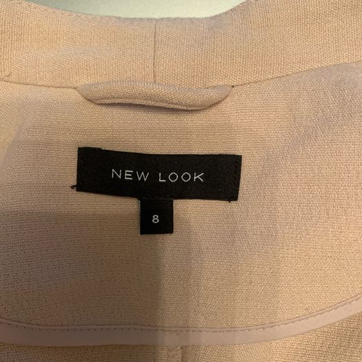 Top shop wrap cream coat. Size 8