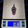 Vintage 925 Sterling Silver & Mystic Topaz Pendant Image 10