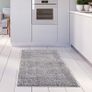 Living Room Rug - Shaggy Soft And Elegant Carpets For The Bedrooms And Kitchen, Easy To Clean, Many Different Sizes (80x150 cm, Grey) Image 2