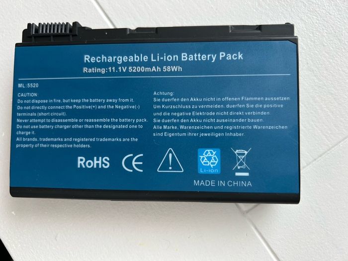 Battery for Acer Aspire 3100 3690 5100 5610 5650 BATBL50L4 BATBL50L6 BATCL50L6 Replacement Battery laptop new