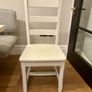 Six solid wood dining chairs Image 5