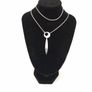 Vintage 925 Silver Scandinavian Necklace In Original Box Image 9