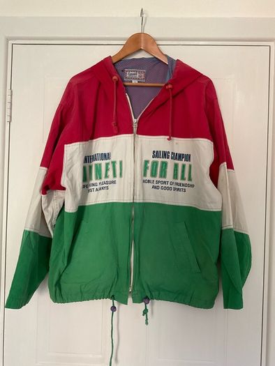 Vintage Cotton Windbreaker Jacket