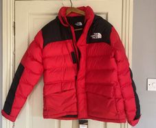 north face puffer jacket mens size small