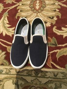Tommy Hilfiger Canvas Slip-on Sneakers size EU-38, UK-5