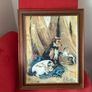 Original Oil Painting Terriers Image 2