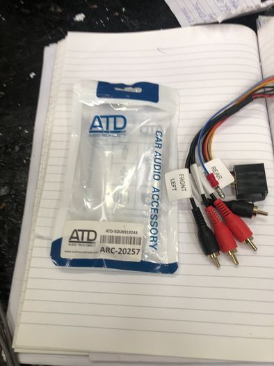 Toyota MR2 audio cable