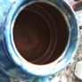 Blue Pottery Teapot Image 3