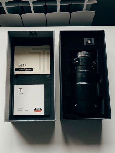 TTArtisan 100mm F2.8 Macro 2X Tilt Shift camera lens for Fujifilm X mount