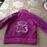 Girls new zip jacket 6/12 mths Image 6