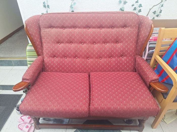 Lovely antique two-seater