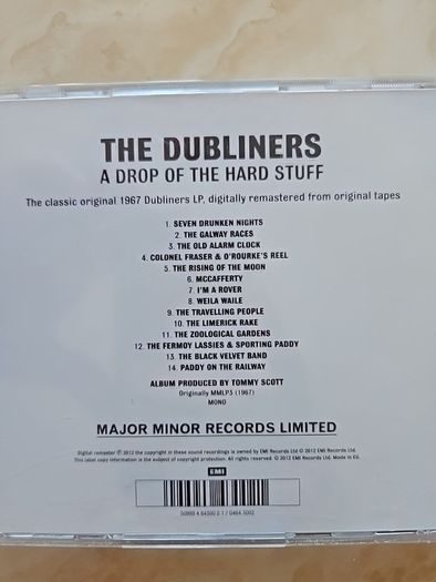 The Dubliners CD - A Drop Of The Hard Stuff