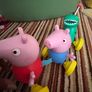 Peppa Pig walking push and pull toy Image 3