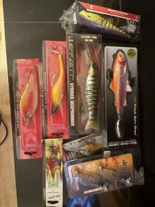 fishing lures artificial savage gear Abu Garcia etc pike bass