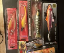 fishing lures artificial savage gear Abu Garcia etc pike bass