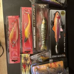 fishing lures artificial savage gear Abu Garcia etc pike bass