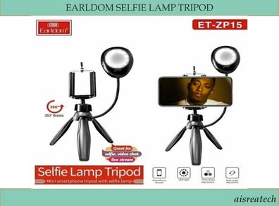 Earldom Selfie Lamp Tripod