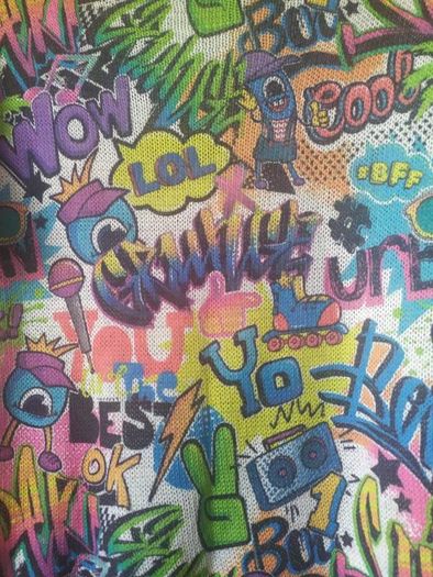 Graffiti blouse S-M