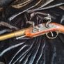 vintage replica flintlock pistol Image 8