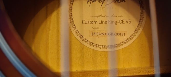 Harley Benton Custom Line King-CE VS