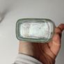 365 - Set of 3 Vintage Collectible Decorative Clear Glass 8oz Bottles Image 10