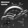 MASSIVE SALE Ergonomic Gaming Chair - Gamer Chairs with Lumbar Cushion + Headrest, Height-Adjustable Office & Computer Chair for Adults, Girls, Boys Image 3