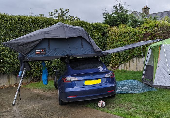 TentBox Lite XL Roof Top Tent + awning