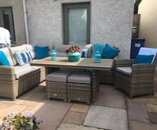 Garden Furniture Completed Set with Cushions