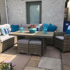 Garden Furniture Completed Set with Cushions