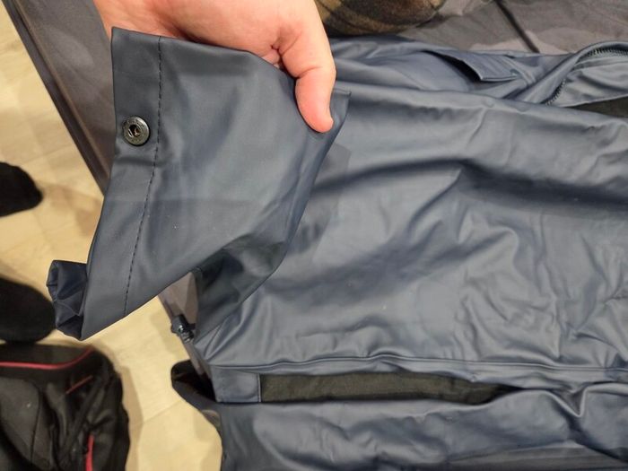 Waterproof jacket and trouser over alls