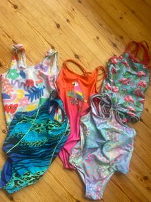 Girl swimming togs