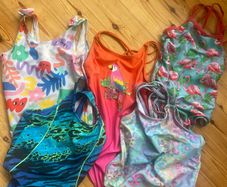 Girl swimming togs