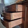 Edwardian Mahogany& satinwood inlaid bow-front sideboard Image 6