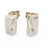 Vintage 925 Sterling Silver Stud Earrings Image 2