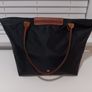 Black Longchamp Le Pliage Bag - Size L Image 2