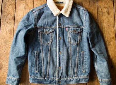 Levis Vintage Jacket Whool 70's Men, size S