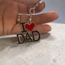 Father's Day Card and Key ring keepsake Image 4