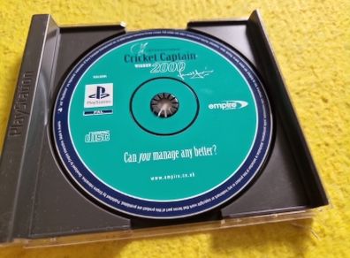 International Cricket Captain 2000 PlayStation1 Ps1 PlayStation2 Ps2 games Original