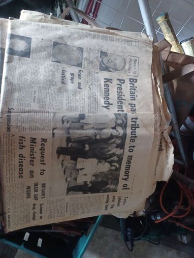vintage newspapers